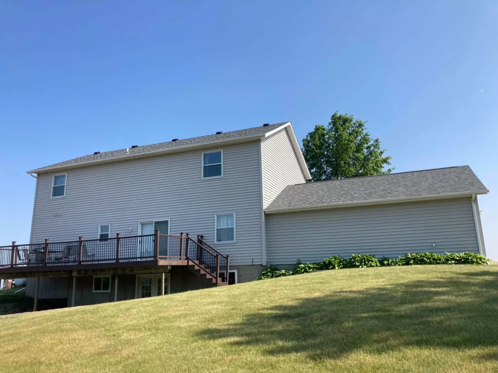 Finished home - Home Roof & Roof Decking Replacement in Tipton, Iowa