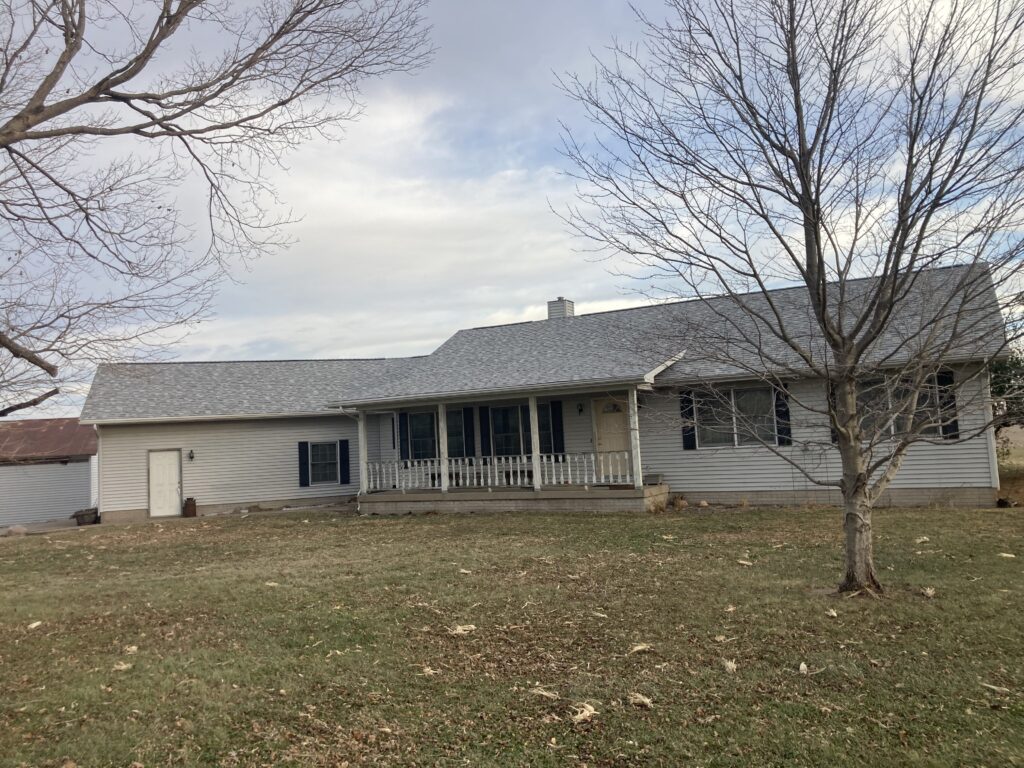 Finished Roof - Post-Wind Damage Roof Removal and Replacement in Muscatine, Iowa