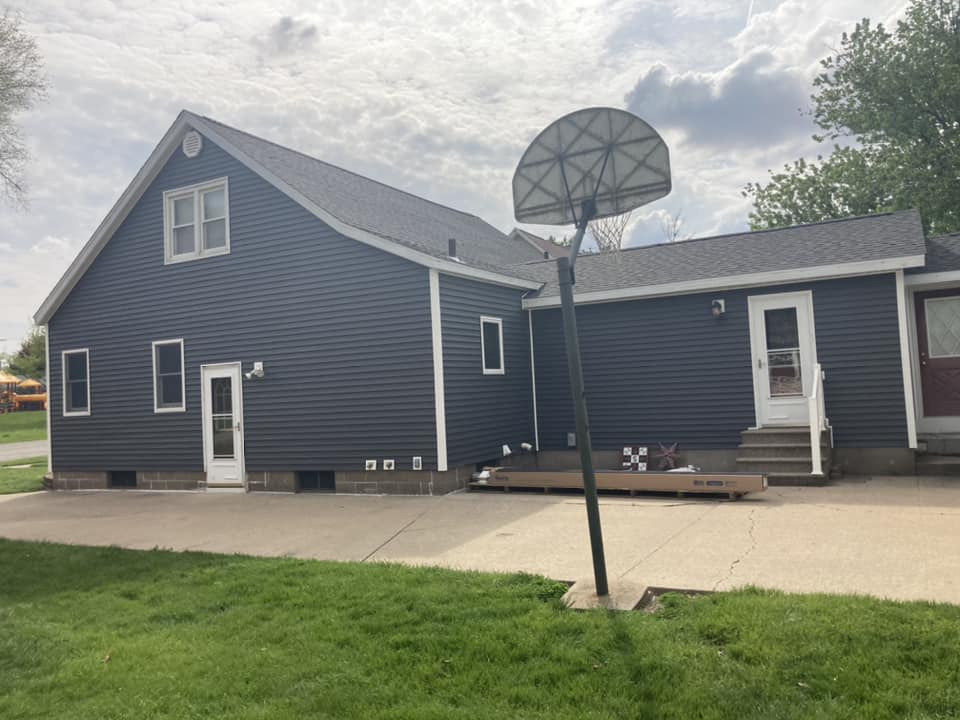 Side - Vinyl siding installed on a home in Durant, Iowa