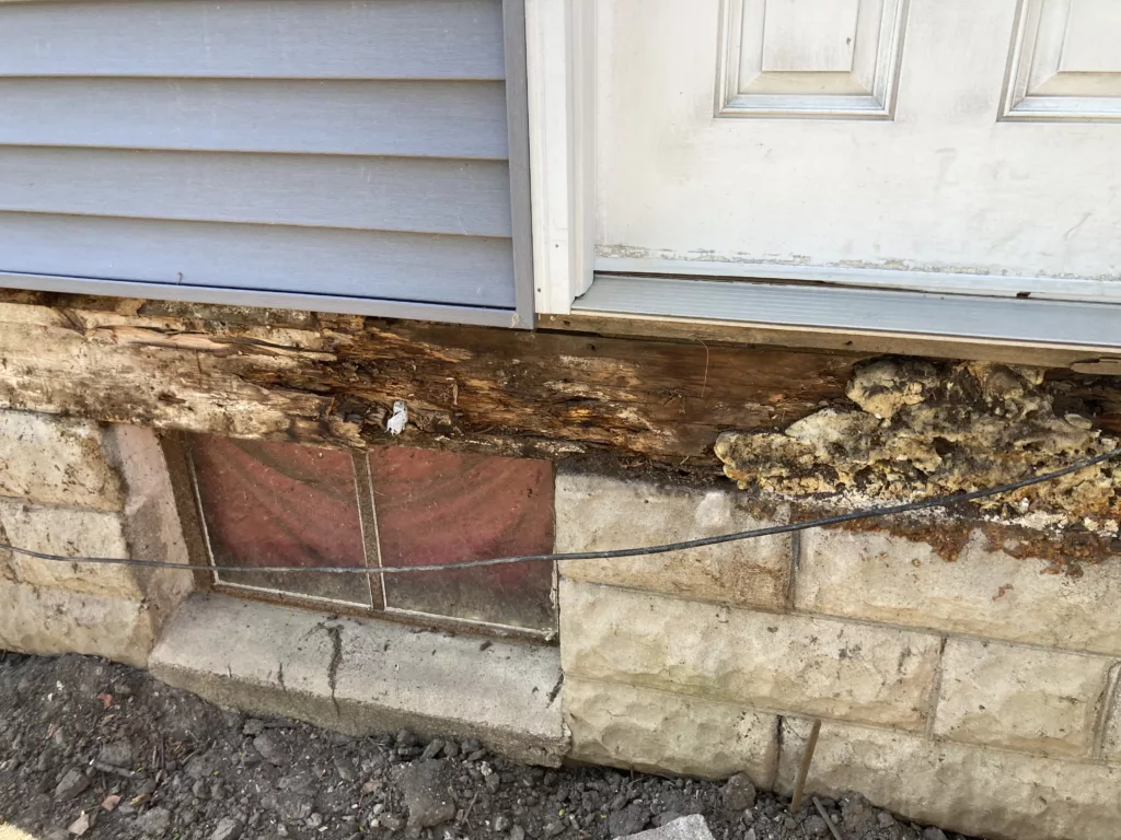 Damaged Rim Board Replacement in Stanwood, Iowa